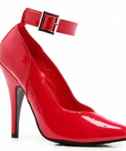 Ellie Shoes 5 Heel Pump With Ankle Strap