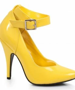 Ellie Shoes 5 Heel Pump With Ankle Strap