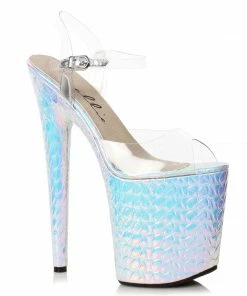 Ellie Shoes 8 Heel Hologram Sandal