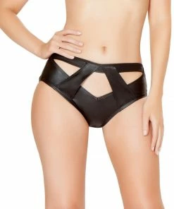 Roma Costume Cutout Shorts Plus Size Lingerie