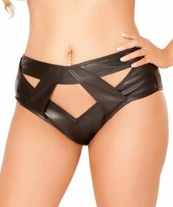 Roma Costume Cutout Shorts Plus Size Lingerie 8 Roma Costume Cutout Shorts Plus Size Lingerie