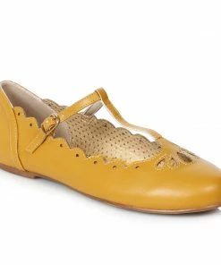 Ellie Shoes Flat T-Strap Shoe