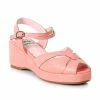 Ellie Shoes Peep Toe Wedge