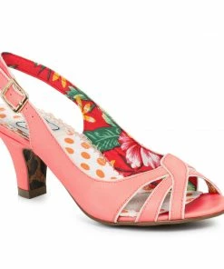 Ellie Shoes Peep Toe Sling Back Sandal