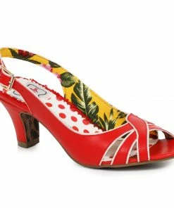 Ellie Shoes Peep Toe Sling Back Sandal