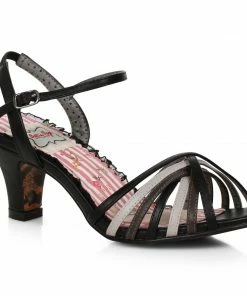 Ellie Shoes Tri Toned Strappy Sandal