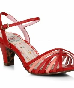 Ellie Shoes Tri Toned Strappy Sandal