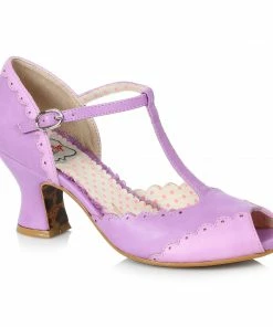 Ellie Shoes T Strap Heel With Peeptoe