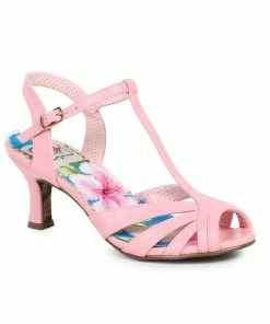 Ellie Shoes Peep Toe T Strap Sandal