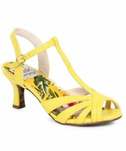 Ellie Shoes Peep Toe T Strap Sandal