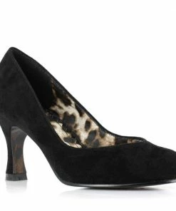 Ellie Shoes Closed Toe Microfiber Pump