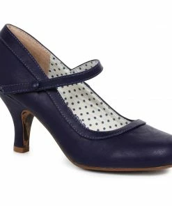 Ellie Shoes Retro Mary Jane Heel