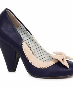 Ellie Shoes Bow Detail Pump
