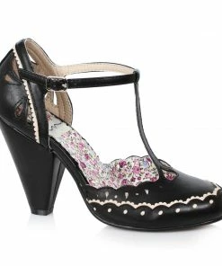 Ellie Shoes 4 T-Strap Shoe With Detail