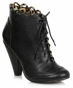 Ellie Shoes 4 Retro Bootie With Laces