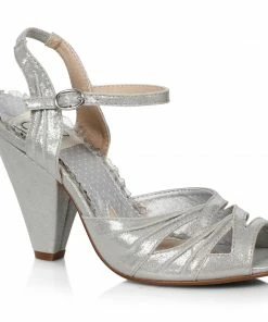 Ellie Shoes Glitter Shimmer Material Sandal 7 Ellie Shoes Glitter Shimmer Material Sandal