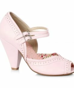 Ellie Shoes 4 Peep Toe Double Strap Maryjane