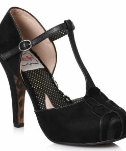 Ellie Shoes 4 T Strap Suede Maryjane