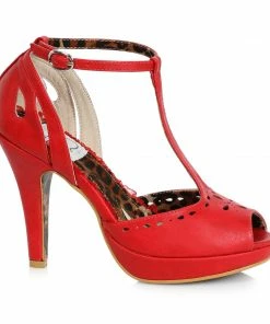 Ellie Shoes 4 T-Strap Peep Toe