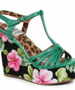 Ellie Shoes 4 Tiki Wedge