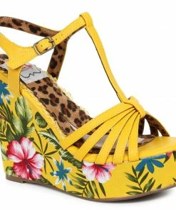 Ellie Shoes 4 Tiki Wedge