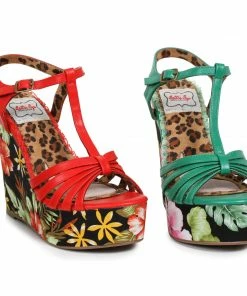 Ellie Shoes 4 Tiki Wedge