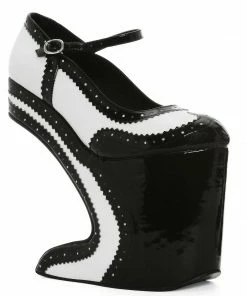 Ellie Shoes 5.5 Heel Platform Oxford Shoes