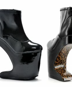 Ellie Shoes 5.5 Heel Platform Ankle Bootie