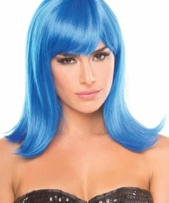 Be Wicked Doll Wig Dark Blue