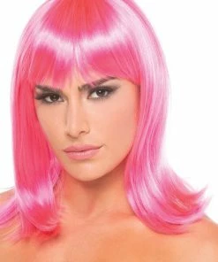 Be Wicked Doll Wig Hot Pink Rave Accessories