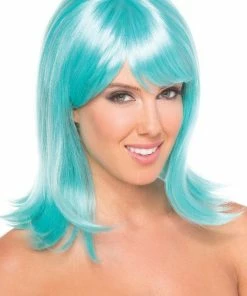Be Wicked Rave Accessories Doll Wig Light Blue
