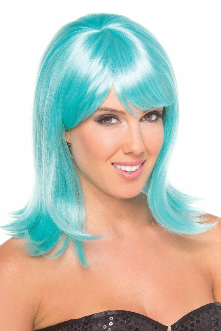 Be Wicked Rave Accessories Doll Wig Light Blue 3 Be Wicked Rave Accessories Doll Wig Light Blue