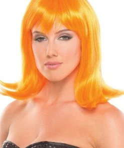 Be Wicked Doll Wig Orange Rave Accessories