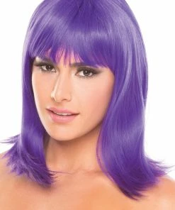 Be Wicked Rave Accessories Doll Wig Purple