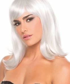 Be Wicked Doll Wig White Rave Accessories