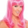 Be Wicked Hollywood Wig Hot Pink 1 Be Wicked Hollywood Wig Hot Pink