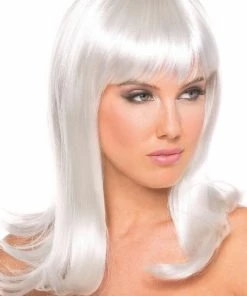 Be Wicked Hollywood Wig White Rave Accessories