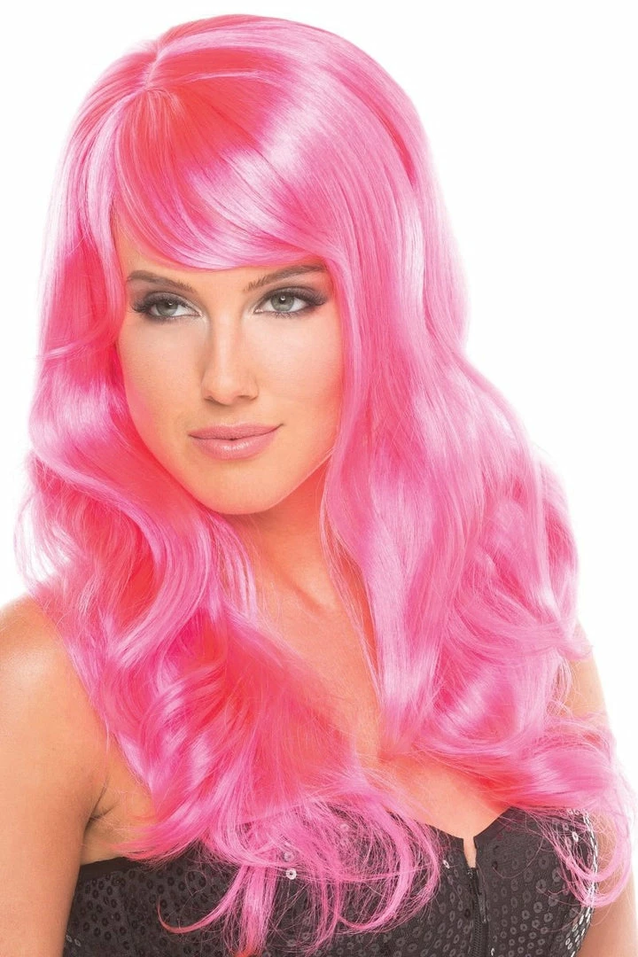 Be Wicked Burlesque Wig Hot Pink 3 Be Wicked Burlesque Wig Hot Pink