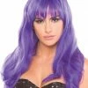 Be Wicked Rave Accessories Burlesque Wig Purple