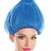 Be Wicked Troll Wig Unisex Blue ACCESORIES 2 Be Wicked Troll Wig Unisex Blue ACCESORIES