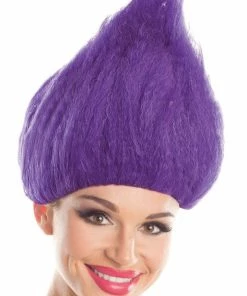 Be Wicked ACCESORIES Troll Wig Unisex Purple
