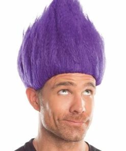 Be Wicked ACCESORIES Troll Wig Unisex Purple