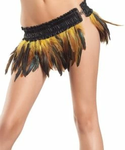 Be Wicked Turkey Exotic Feathers Skirt CLOTHING