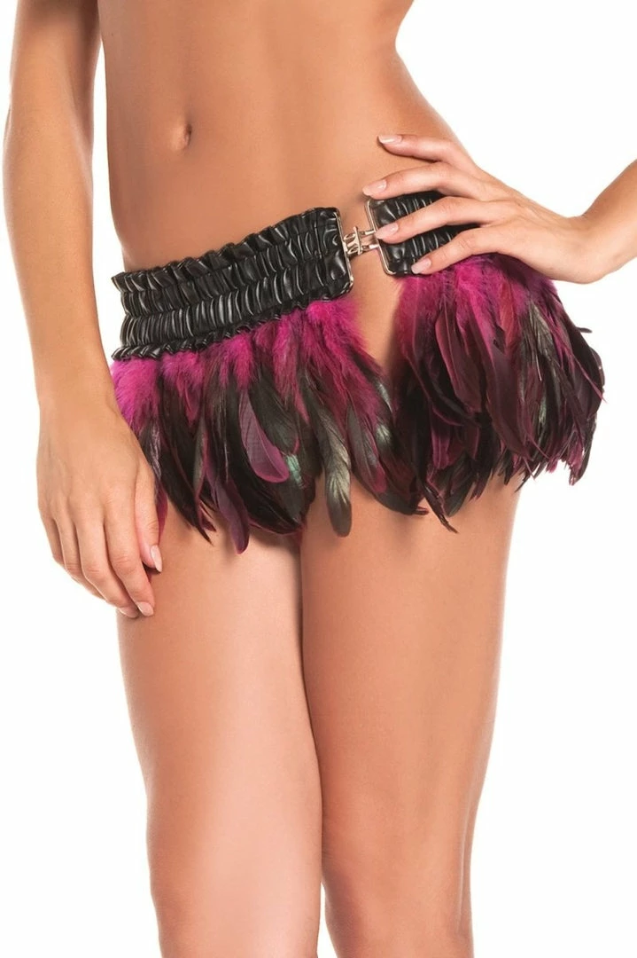 Be Wicked Turkey Exotic Feathers Skirt 3 Be Wicked Turkey Exotic Feathers Skirt
