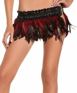 Be Wicked Turkey Exotic Feathers Skirt