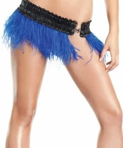 Be Wicked Ostrich Feather Skirt CLOTHING