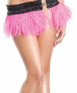 Be Wicked Ostrich Feather Skirt CLOTHING