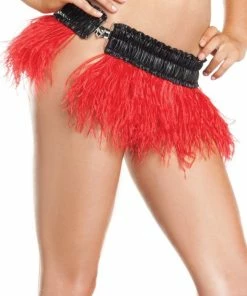 Be Wicked Ostrich Feather Skirt CLOTHING