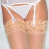 Be Wicked LINGERIE Lace Garter Belt White 1 Be Wicked LINGERIE Lace Garter Belt White