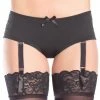 Be Wicked Boyshort With Garters LINGERIE